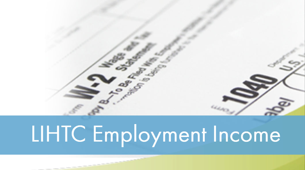 LIHTC Series: 07 Employment Income