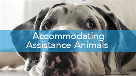 E2L: Accommodating Assistance Animals Series