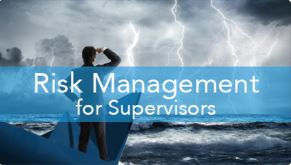 E2L: Risk Management For Supervisors Series